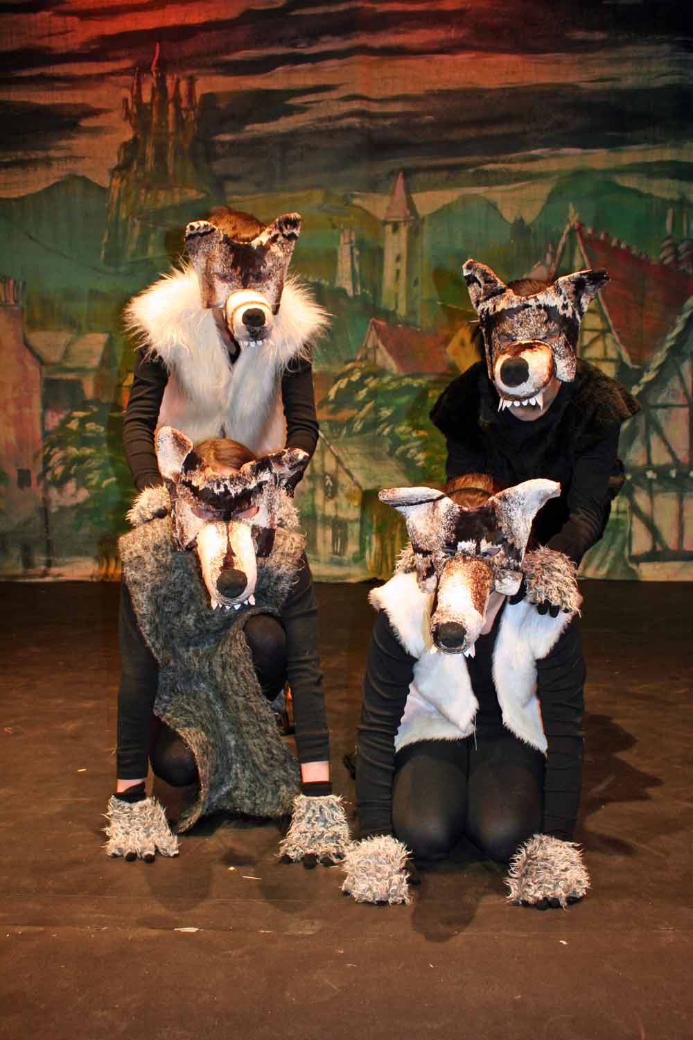 Year 8 Production of Beauty and The Beast, February 2015